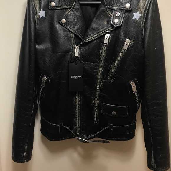 Sz44 Saint Laurent Paris distressed L17 SS17 - Picture 2 of 7